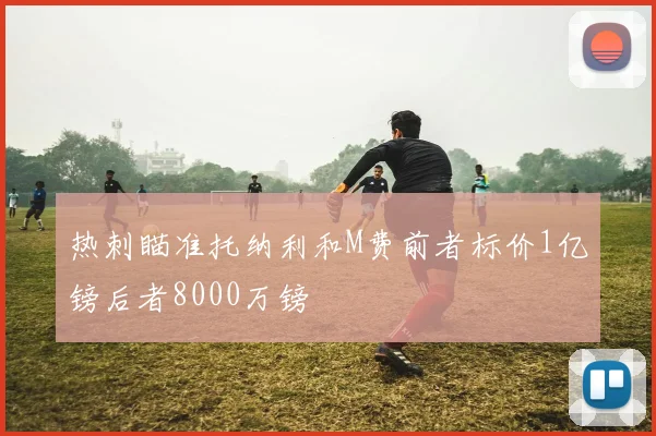 热刺瞄准托纳利和M费前者标价1亿镑后者8000万镑